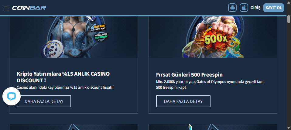 Coinbar Çarkıfelek